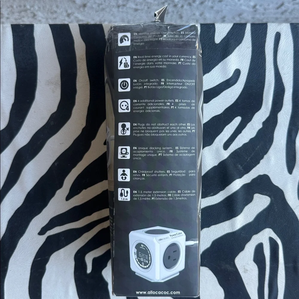 ALLOCACOC Power Cube up to 1,3A with display-new-never used-originally packed